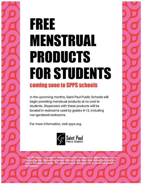 Free Menstrual Products